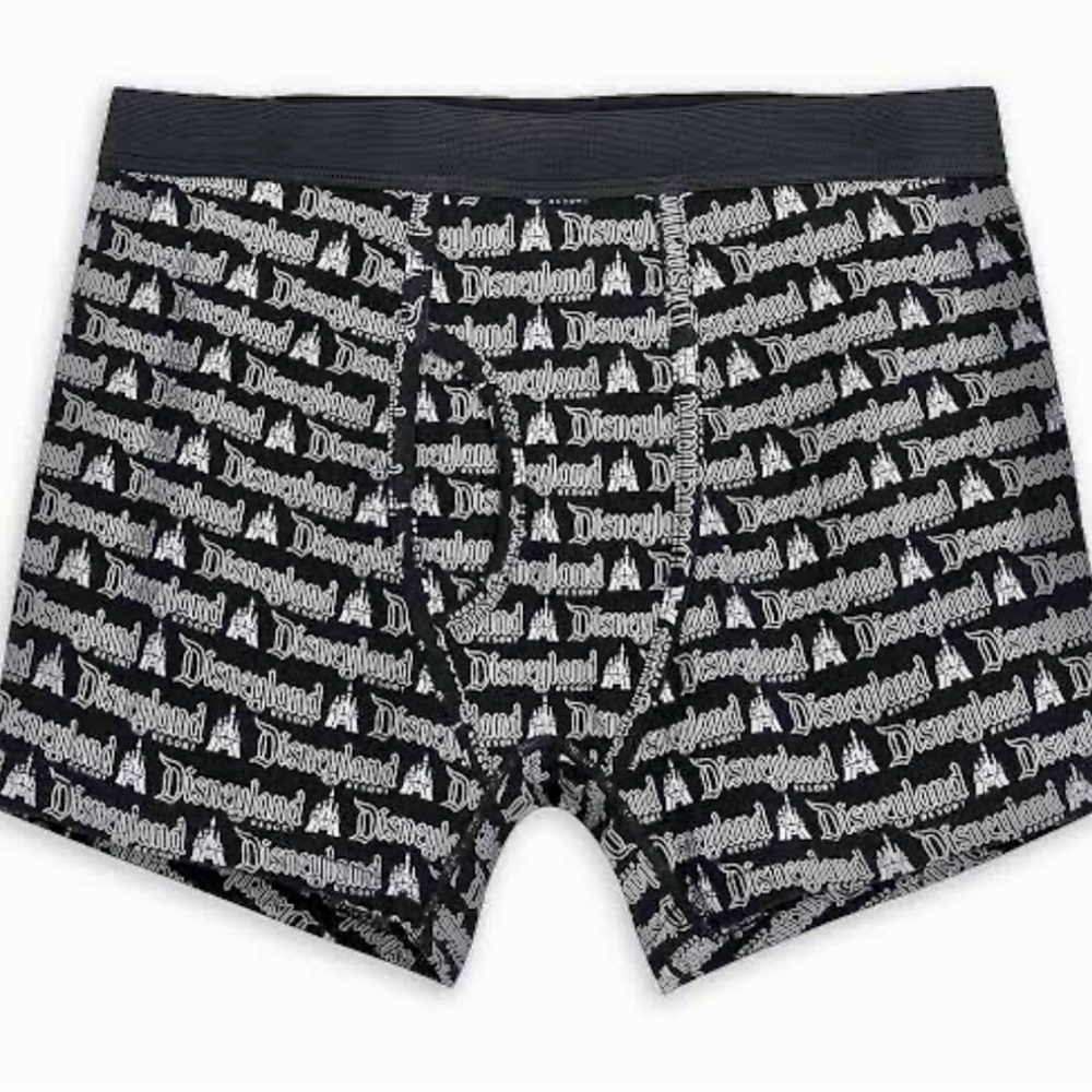 Disneylands Black & White Castle briefs/underwear (NWT)